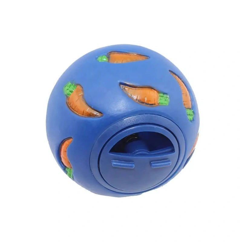 Bunny Treat Dispenser Ball – Durable, Bite - Resistant Feeding Toy - Small Pet Enrichment Toy / Treat Dispenser - Petz Toyz