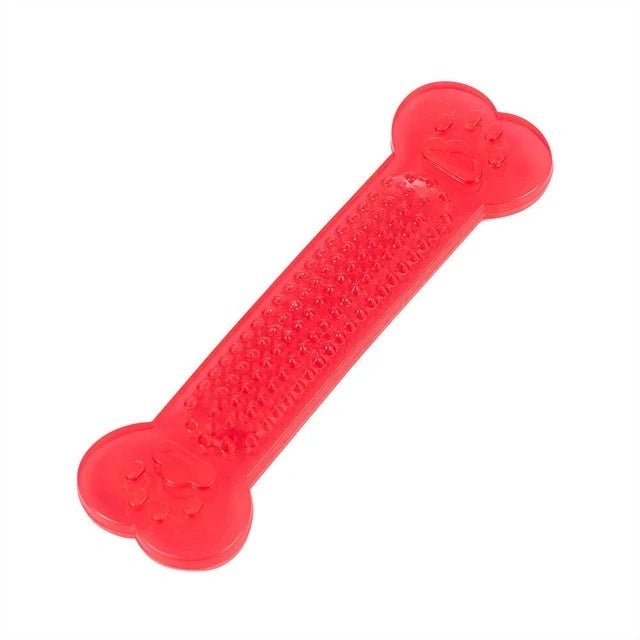 Colorful Rubber Dog Toy for Chewing Fun - Colorful Rubber Dog Toy for Chewing Fun - Petz Toyz