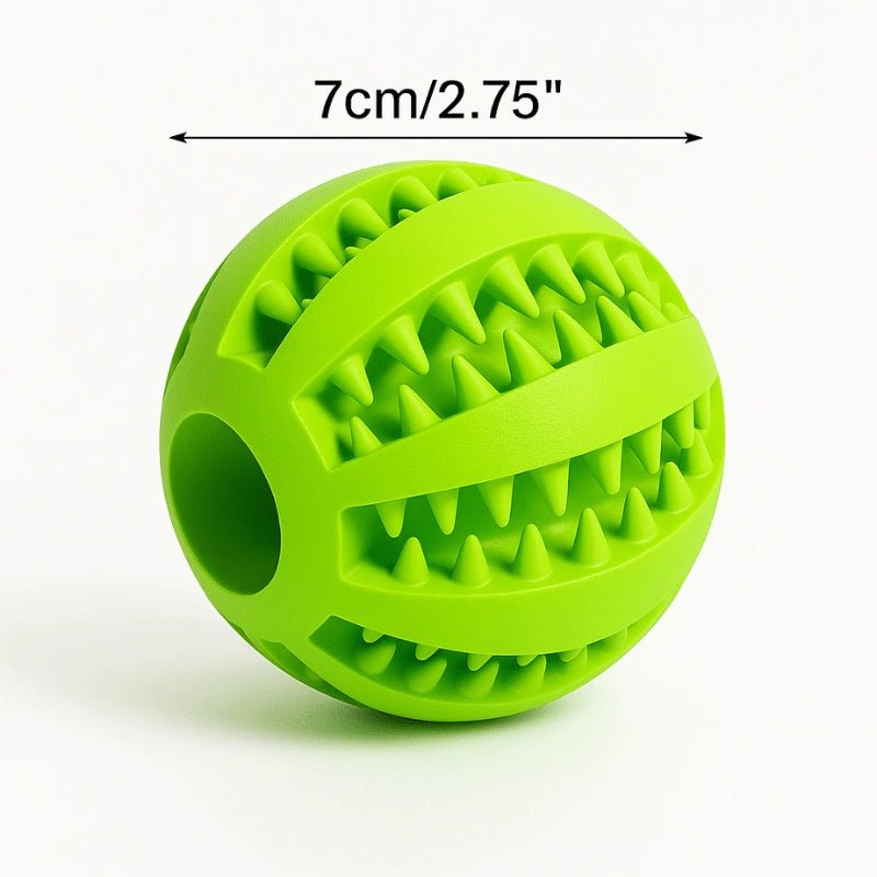 Dog Ball - Interactive Chew Rubber Ball - Dog Ball - Interactive Chew Rubber Ball - Petz Toyz