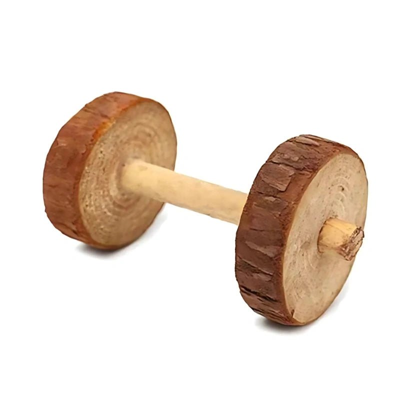Natural Wooden Chew Toys for Guinea Pigs, Rabbits & Hamsters – Fun & Molar Relief - Small Pet Chew Toys - Petz Toyz