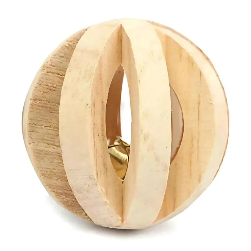 Natural Wooden Chew Toys for Guinea Pigs, Rabbits & Hamsters – Fun & Molar Relief - Small Pet Chew Toys - Petz Toyz