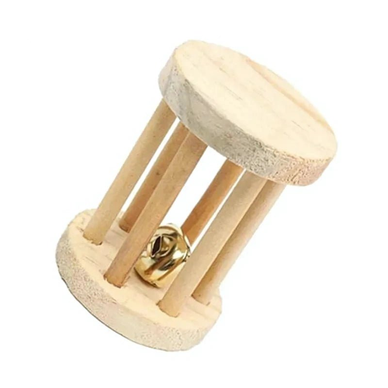 Natural Wooden Chew Toys for Guinea Pigs, Rabbits & Hamsters – Fun & Molar Relief - Small Pet Chew Toys - Petz Toyz