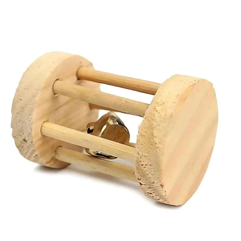 Natural Wooden Chew Toys for Guinea Pigs, Rabbits & Hamsters – Fun & Molar Relief - Small Pet Chew Toys - Petz Toyz