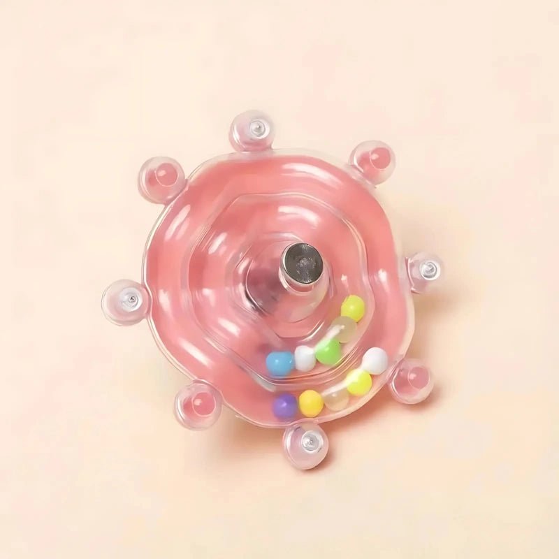 RustleBall Bird Toy – Entertainment Wheel for Parakeets, Cockatiels & Small Birds - Bird Cage Toy / Interactive Bird Toy - Petz Toyz