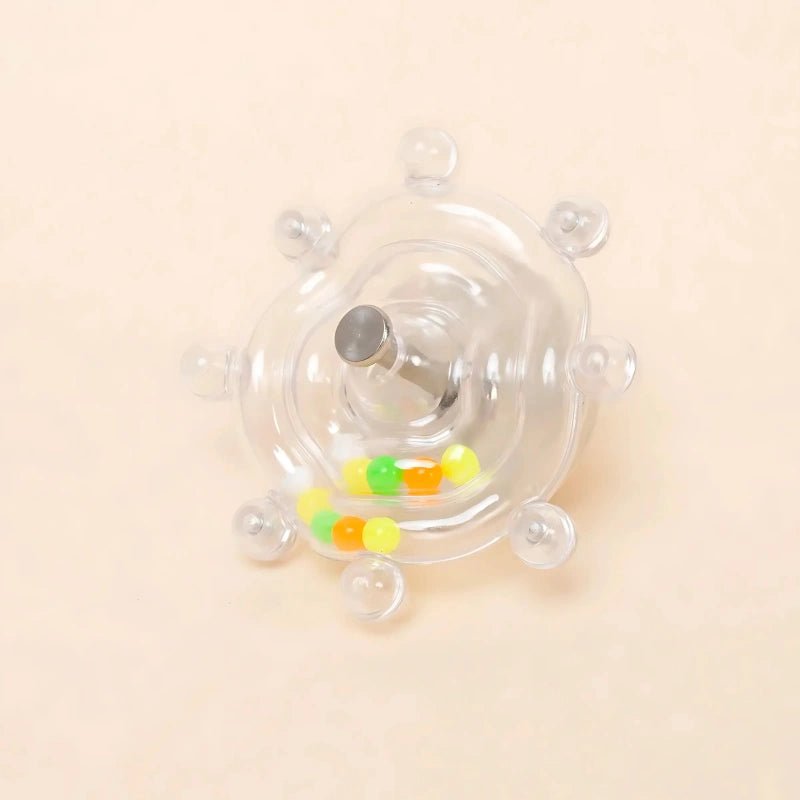 RustleBall Bird Toy – Entertainment Wheel for Parakeets, Cockatiels & Small Birds - Bird Cage Toy / Interactive Bird Toy - Petz Toyz
