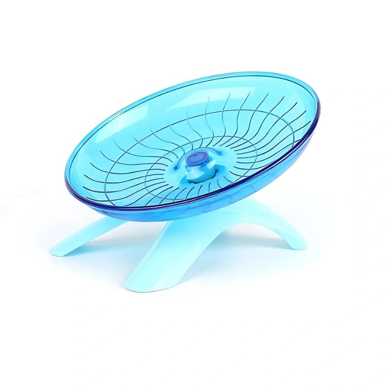 Silent Hamster Spinner Wheel | Anti - Slip Base, Smooth & Fun Exercise Toy - Hamster Exercise Wheel - Petz Toyz