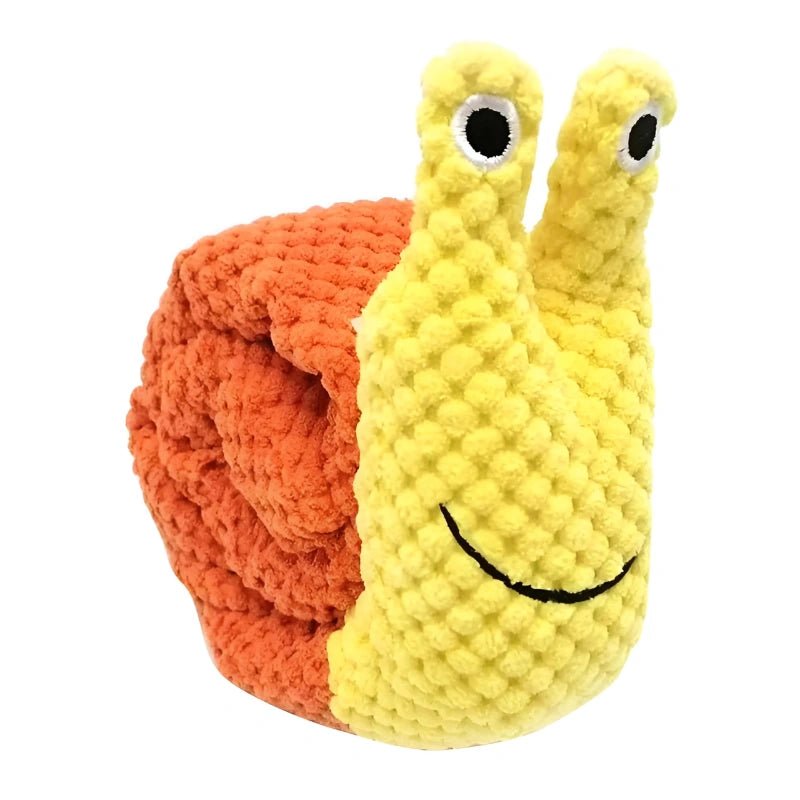SnailMate – Plush Treat - Hiding Toy for Dogs and Puppies - SnailMate – Plush Treat - Hiding Toy for Dogs and Puppies - Petz Toyz