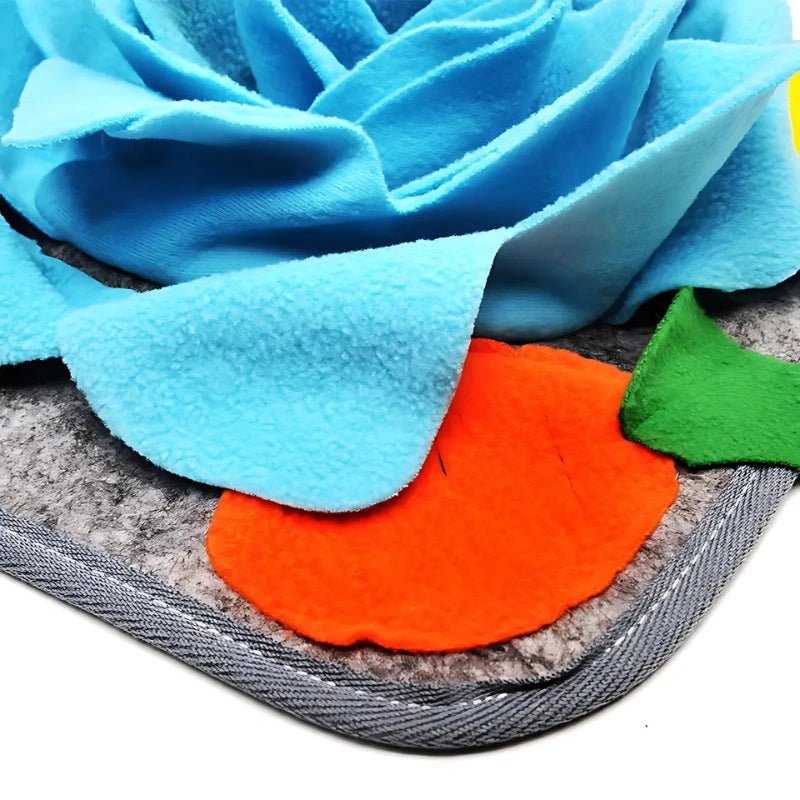 Snuffle & Feeding Mat for Bunnies and Small Pets – Stimulating Foraging Toy - Small Pet Enrichment Toy / Foraging Mat - Petz Toyz