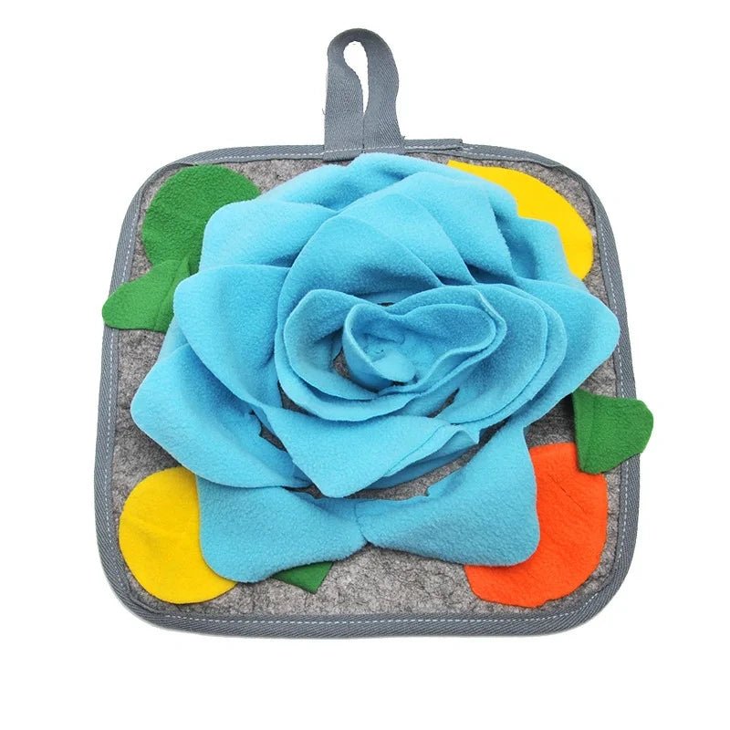 Snuffle & Feeding Mat for Bunnies and Small Pets – Stimulating Foraging Toy - Small Pet Enrichment Toy / Foraging Mat - Petz Toyz