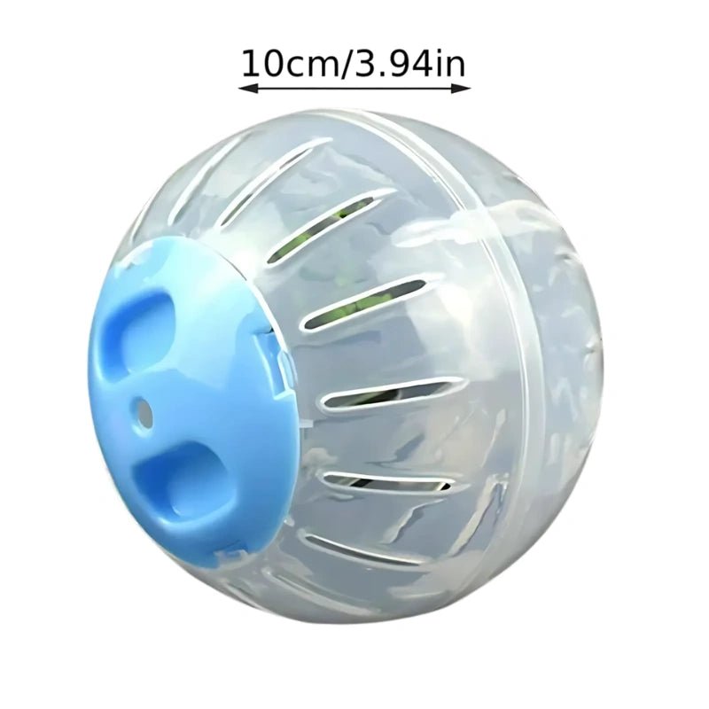 Transparent Hamster Exercise Ball – Breathable Jogging Toy for Small Pets - Hamster Exercise Ball - Petz Toyz