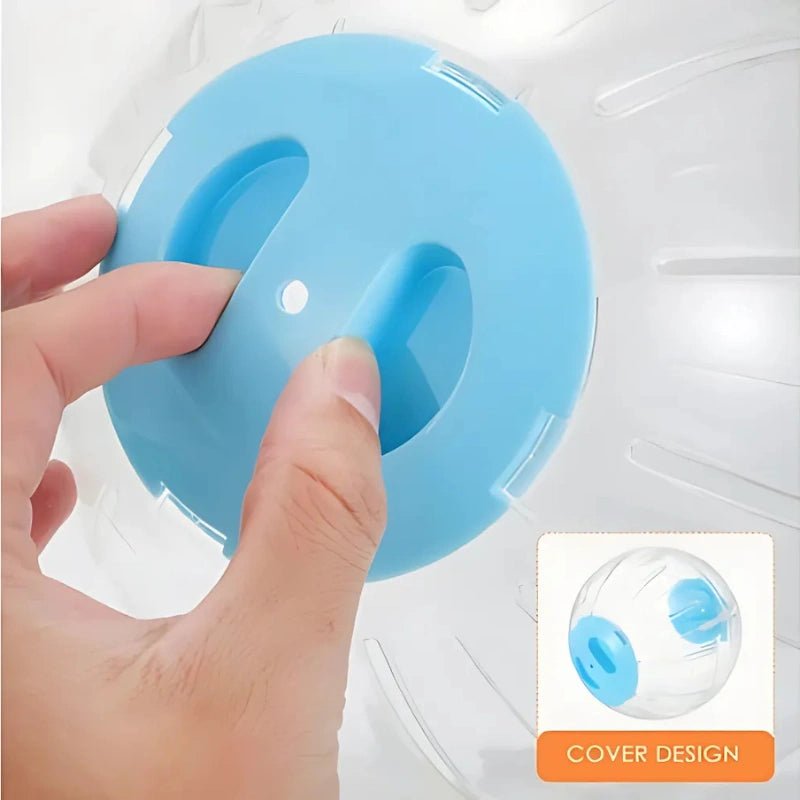 Transparent Hamster Exercise Ball – Breathable Jogging Toy for Small Pets - Hamster Exercise Ball - Petz Toyz
