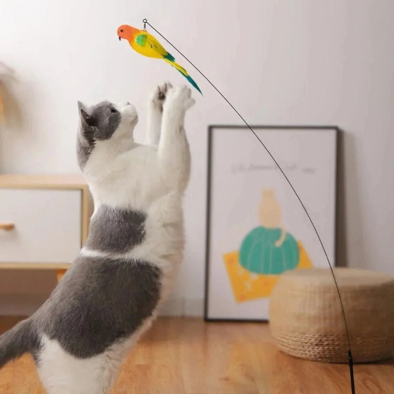 Flappy Bird Suction Wand – Interactive Cat Toy - Flappy Bird Suction Wand – Interactive Cat Toy - Petz Toyz